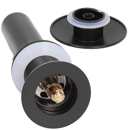 Sink Drain Stopper Copper Stainless Steel Wash Basin Sink Drain Bathroom Accessory for Kitchen V1294-YM0523-3112220002511