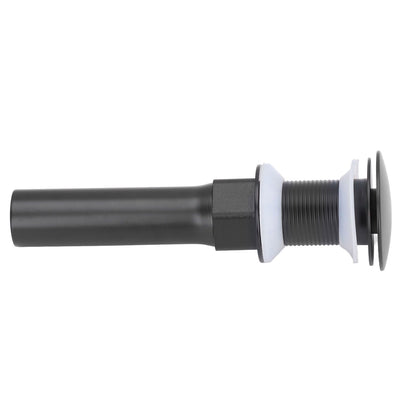 Round Popup Sink Drain Copper Stainless Steel Drain Stopper with Filter Basket Bathroom Accessory for V1294-YM0523-3112220002611
