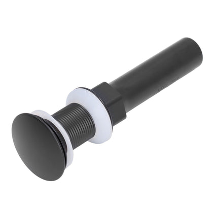 Round Popup Sink Drain Copper Stainless Steel Drain Stopper with Filter Basket Bathroom Accessory for V1294-YM0523-3112220002611