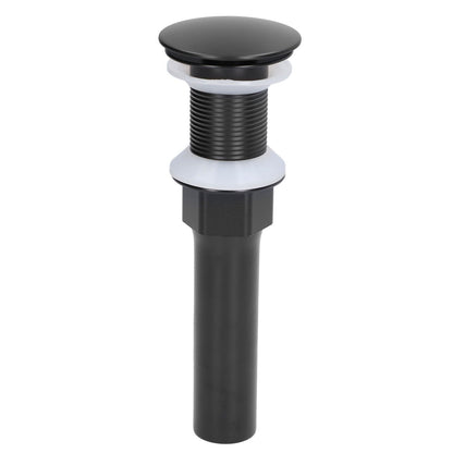 Round Popup Sink Drain Copper Stainless Steel Drain Stopper with Filter Basket Bathroom Accessory for V1294-YM0523-3112220002611
