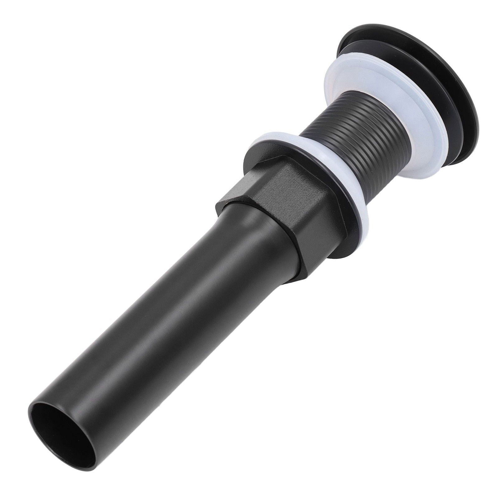 Round Popup Sink Drain Copper Stainless Steel Drain Stopper with Filter Basket Bathroom Accessory for V1294-YM0523-3112220002611