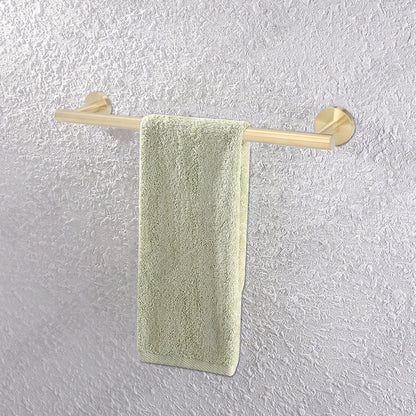 Gold Towel Bar Approx 17.7in 304 Stainless Steel 11lbs Maximum Load Rustproof Corrosion Resistant Bathroom V1294-YM0523-3112220002711