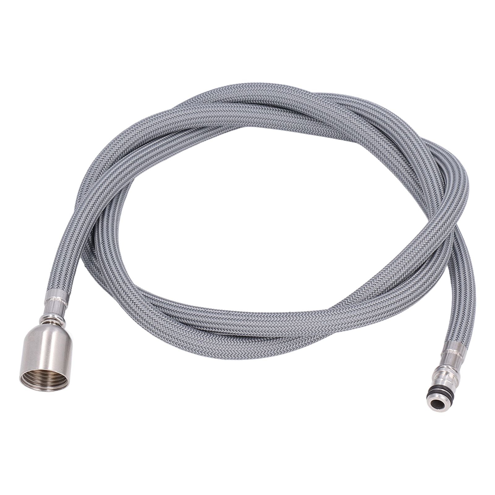 G1/2 1.5m Pull Out Faucet Hose Nylon Braid PVC Flexible Faucet Hose Replacement for Kitchen Bathroom V1294-YM0523-3112220003211