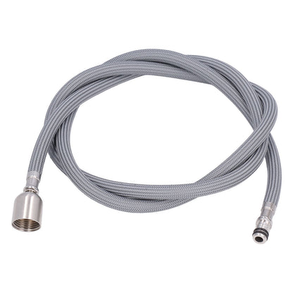 G1/2 1.5m Pull Out Faucet Hose Nylon Braid PVC Flexible Faucet Hose Replacement for Kitchen Bathroom V1294-YM0523-3112220003211