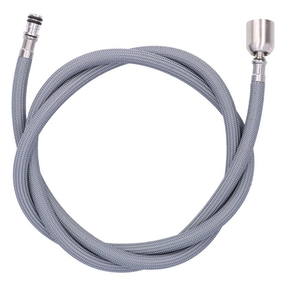 G1/2 1.5m Pull Out Faucet Hose Nylon Braid PVC Flexible Faucet Hose Replacement for Kitchen Bathroom V1294-YM0523-3112220003211