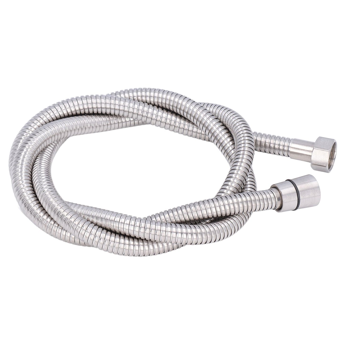 Stainless Steel Shower Hose Explosion Proof G1/2 Shower Head Hose for Bathroom Silver 1.5m/4.9ft V1294-YM0523-3112220003311