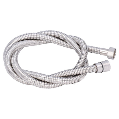 Stainless Steel Shower Hose Explosion Proof G1/2 Shower Head Hose for Bathroom Silver 1.5m/4.9ft V1294-YM0523-3112220003311