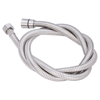 Stainless Steel Shower Hose Explosion Proof G1/2 Shower Head Hose for Bathroom Silver 1.5m/4.9ft V1294-YM0523-3112220003311