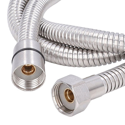 Stainless Steel Shower Hose Explosion Proof G1/2 Shower Head Hose for Bathroom Silver 1.5m/4.9ft V1294-YM0523-3112220003311