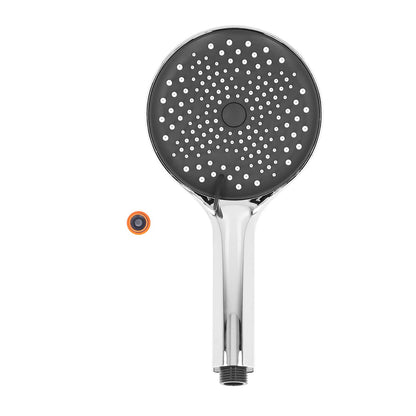 Handheld Shower Head High Pressure G1/2 Thread ABS Electroplated Showerhead for BathroomSilver V1294-YM0523-3112220003611