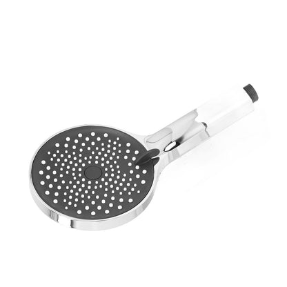 Handheld Shower Head High Pressure G1/2 Thread ABS Electroplated Showerhead for BathroomSilver V1294-YM0523-3112220003611