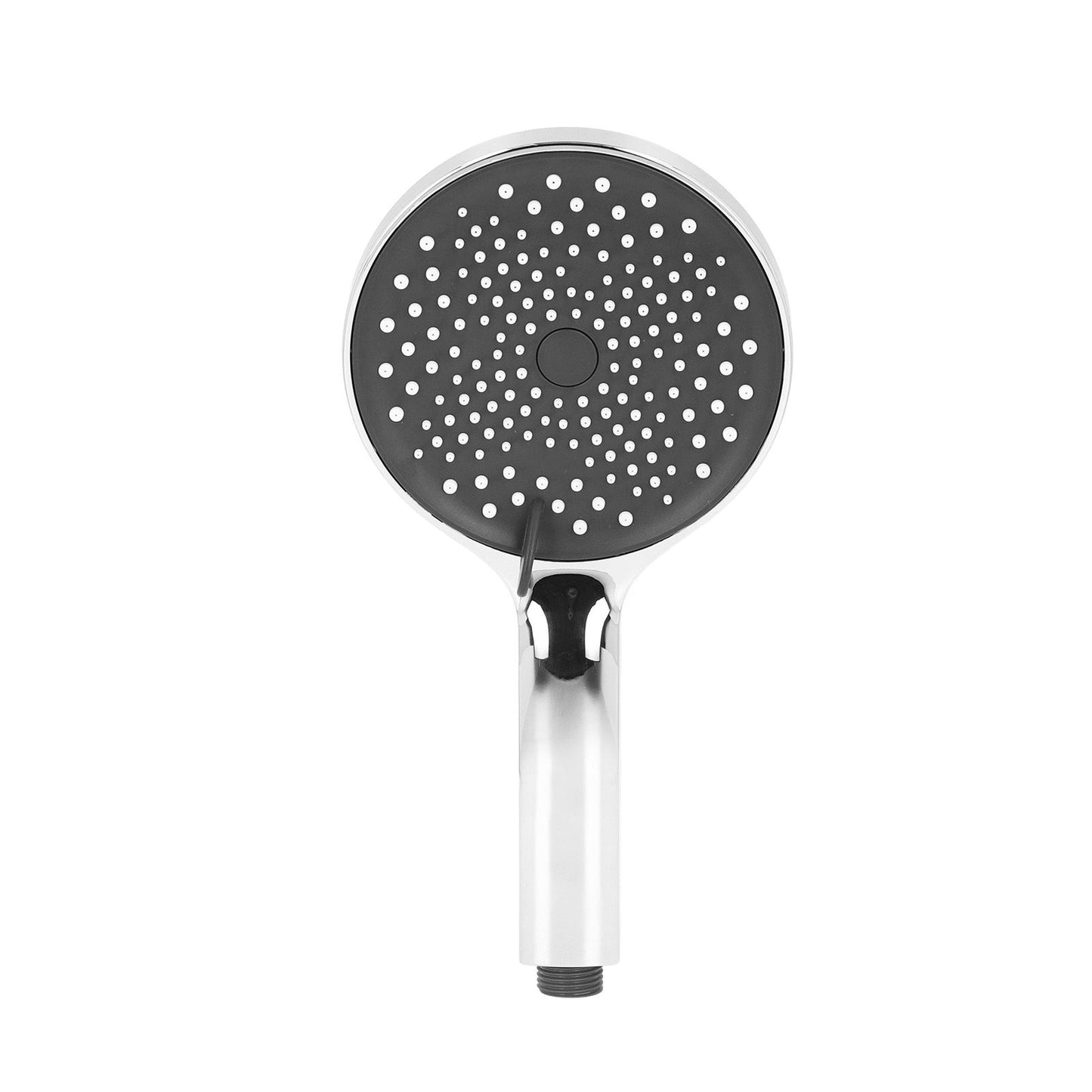 Handheld Shower Head High Pressure G1/2 Thread ABS Electroplated Showerhead for BathroomSilver V1294-YM0523-3112220003611