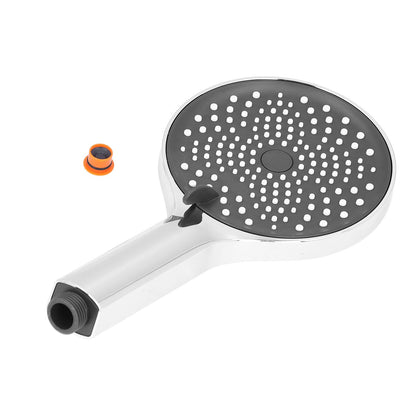 Handheld Shower Head High Pressure G1/2 Thread ABS Electroplated Showerhead for BathroomSilver V1294-YM0523-3112220003611