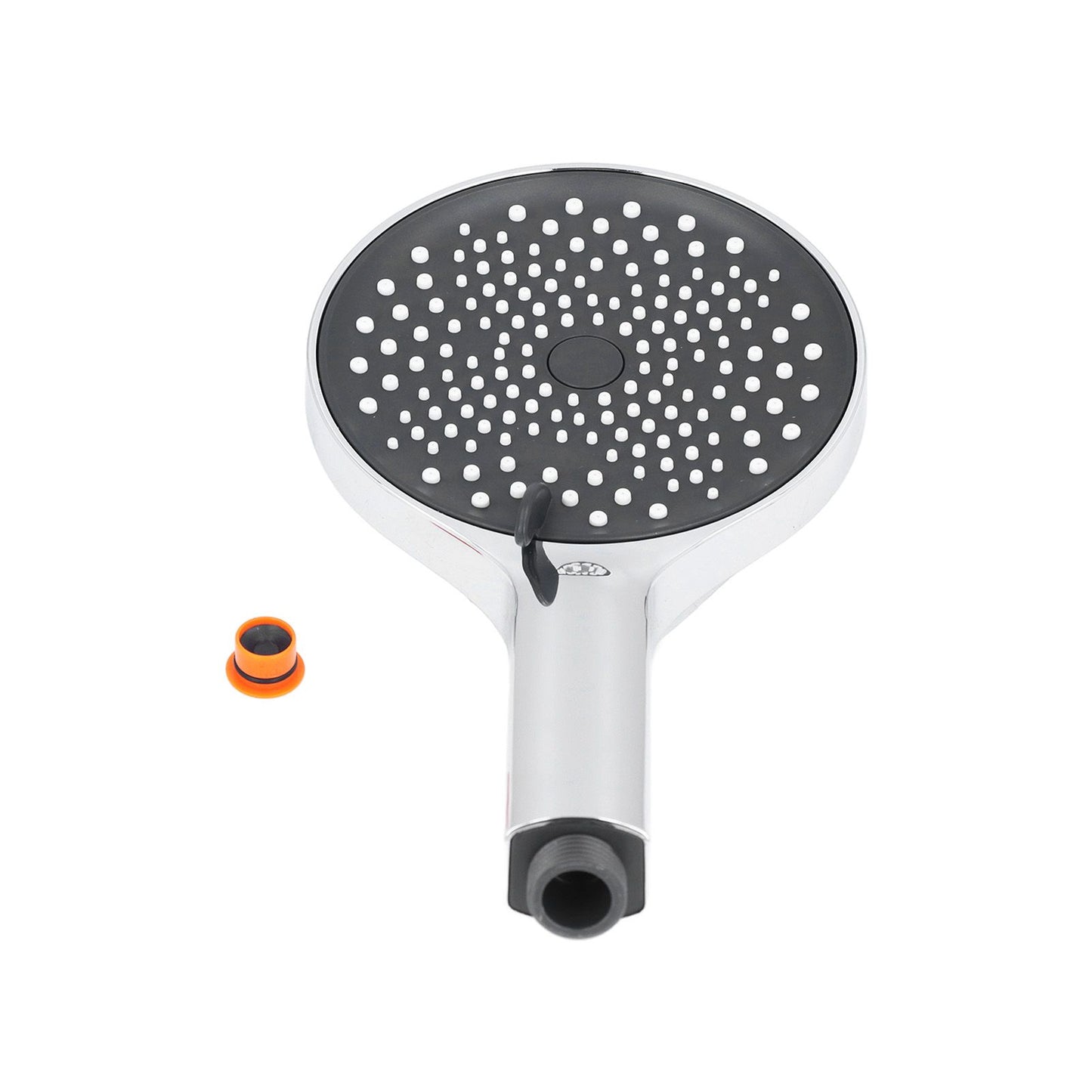 Handheld Shower Head High Pressure G1/2 Thread ABS Electroplated Showerhead for BathroomSilver V1294-YM0523-3112220003611
