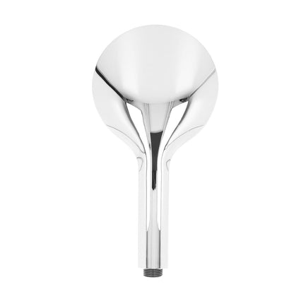 Handheld Shower Head High Pressure G1/2 Thread ABS Electroplated Showerhead for BathroomSilver V1294-YM0523-3112220003611