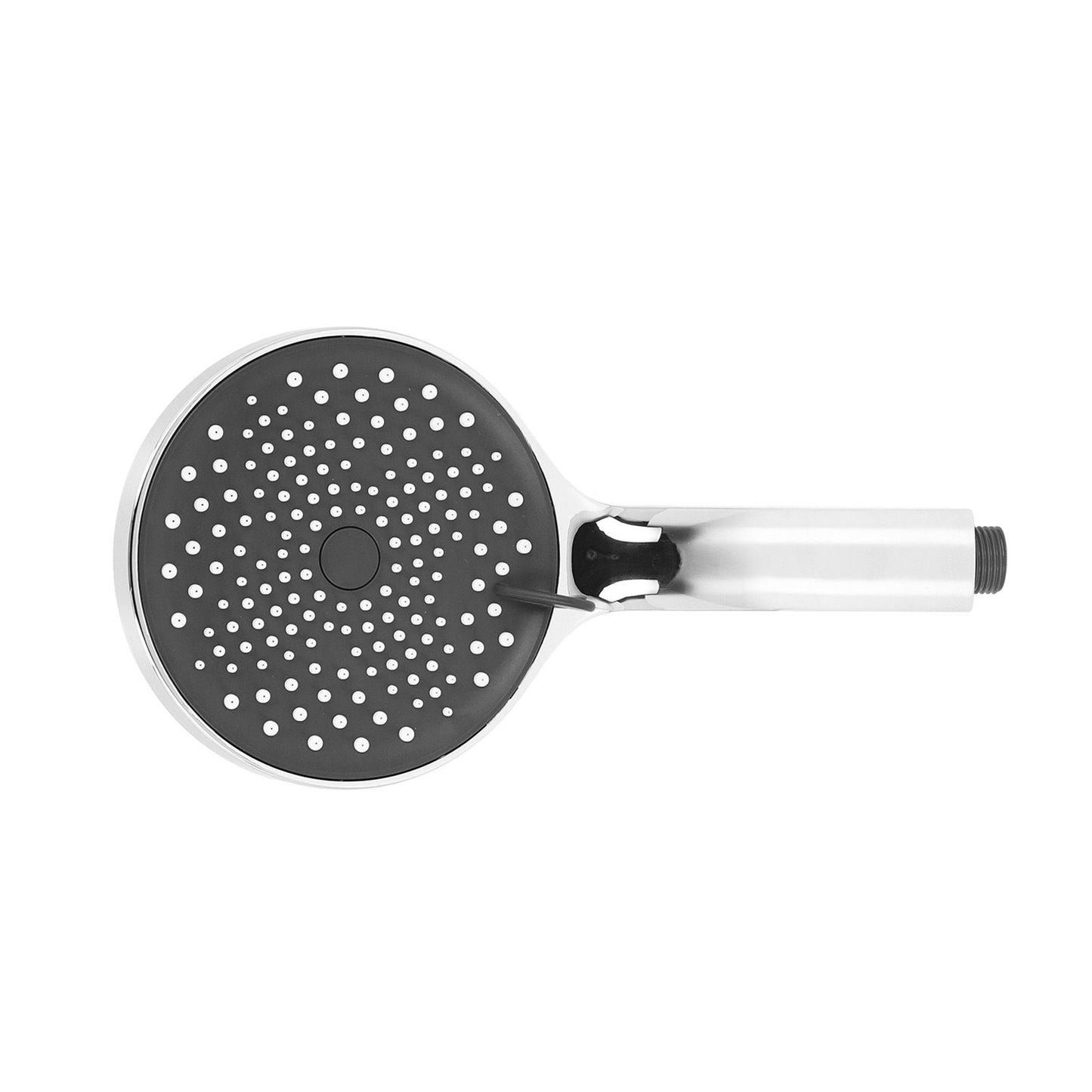 Handheld Shower Head High Pressure G1/2 Thread ABS Electroplated Showerhead for BathroomSilver V1294-YM0523-3112220003611
