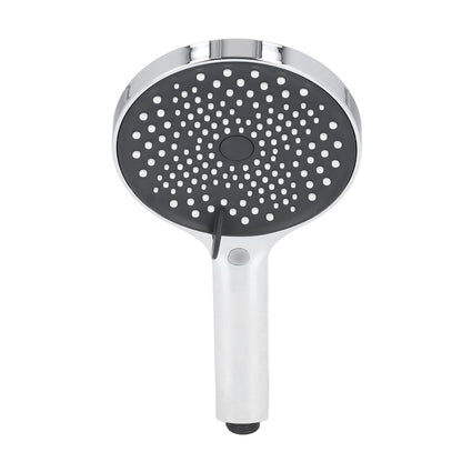Handheld Shower Head High Pressure G1/2 Thread ABS Electroplated Showerhead for BathroomSilver V1294-YM0523-3112220003611