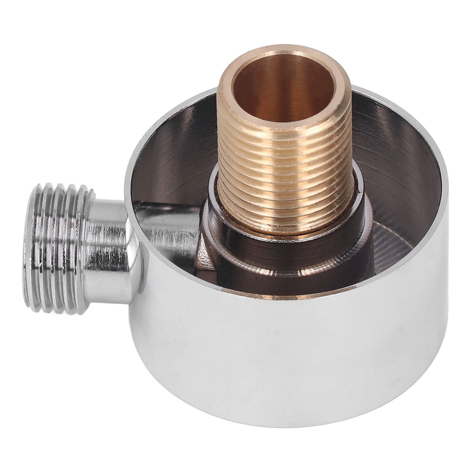 Shower Adapter Brass Construction Chrome Plated G1/2 Wall Mounted Easy Installation Round Shower Hose V1294-YM0523-3112220003711
