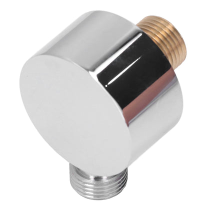 Shower Adapter Brass Construction Chrome Plated G1/2 Wall Mounted Easy Installation Round Shower Hose V1294-YM0523-3112220003711