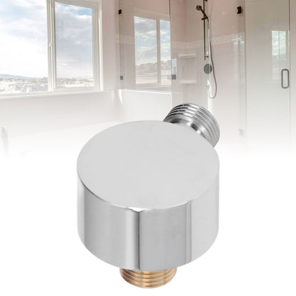 Shower Adapter Brass Construction Chrome Plated G1/2 Wall Mounted Easy Installation Round Shower Hose V1294-YM0523-3112220003711