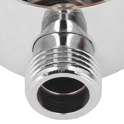 Shower Adapter Brass Construction Chrome Plated G1/2 Wall Mounted Easy Installation Round Shower Hose V1294-YM0523-3112220003711