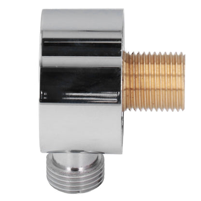 Shower Adapter Brass Construction Chrome Plated G1/2 Wall Mounted Easy Installation Round Shower Hose V1294-YM0523-3112220003711