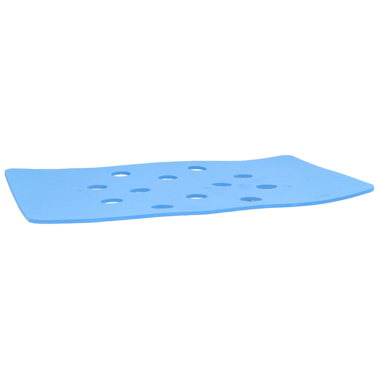 Shower Chair Cushion Paste Fixed Keep Warm EVA Blue Perforation Design Portable Shower Stool Cushion V1294-YM0523-3112220003811