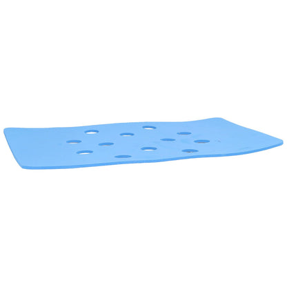 Shower Chair Cushion Paste Fixed Keep Warm EVA Blue Perforation Design Portable Shower Stool Cushion V1294-YM0523-3112220003811
