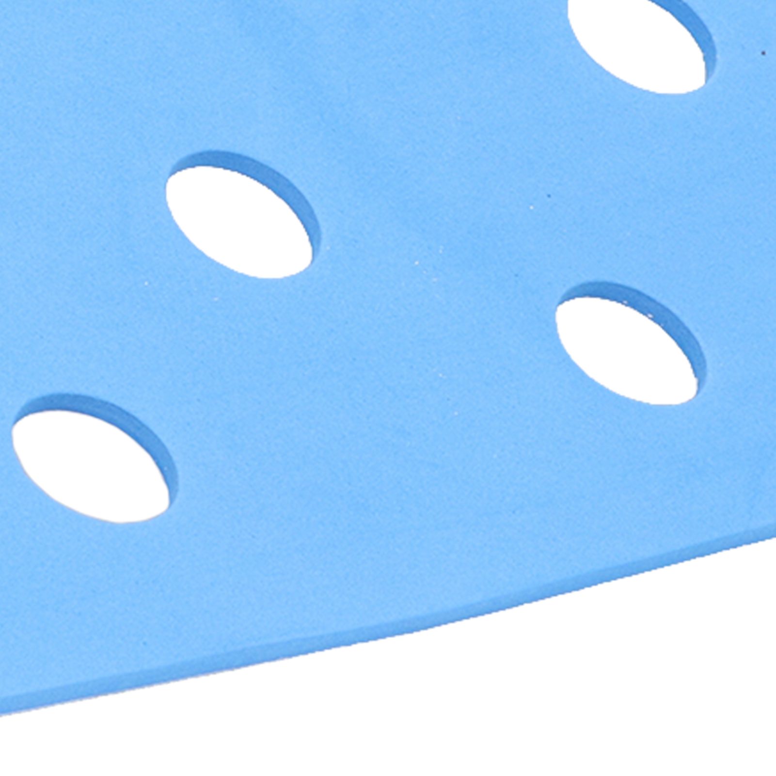 Shower Chair Cushion Paste Fixed Keep Warm EVA Blue Perforation Design Portable Shower Stool Cushion V1294-YM0523-3112220003811
