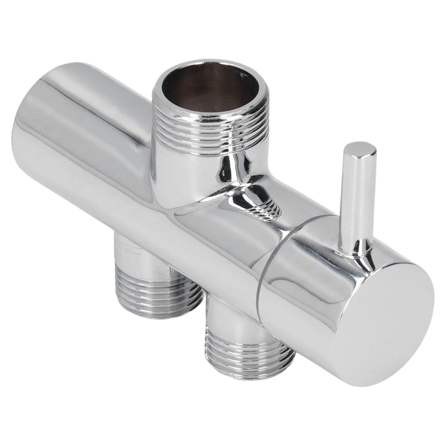 G3/4 to G1/2 Shower Arm Diverter Leakproof Tee Connector Brass Shower Diverter Valve for Bathroom V1294-YM0523-3112220004011