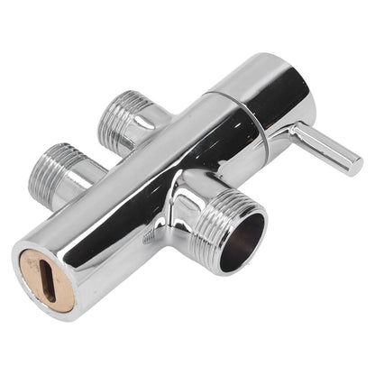 G3/4 to G1/2 Shower Arm Diverter Leakproof Tee Connector Brass Shower Diverter Valve for Bathroom V1294-YM0523-3112220004011
