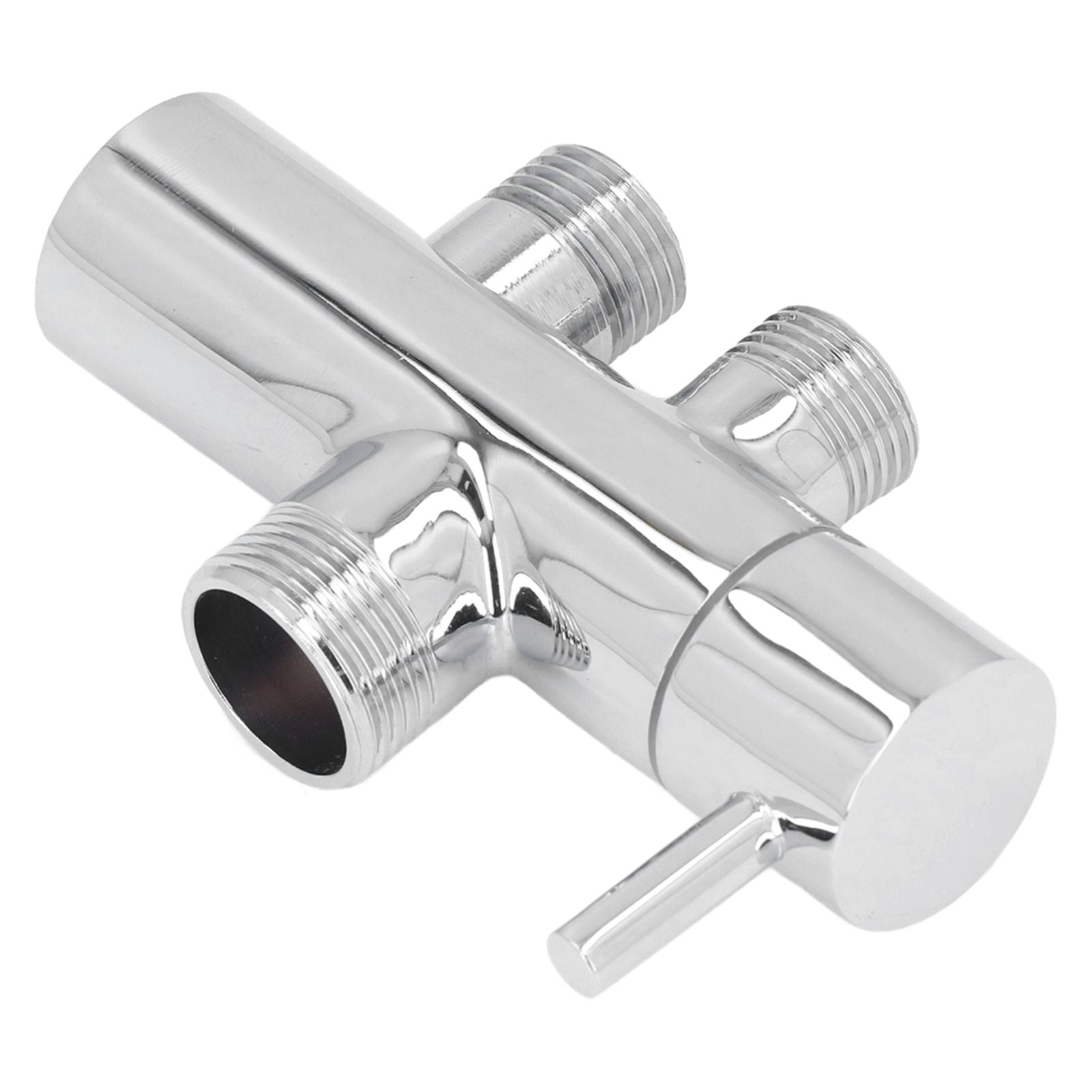 G3/4 to G1/2 Shower Arm Diverter Leakproof Tee Connector Brass Shower Diverter Valve for Bathroom V1294-YM0523-3112220004011