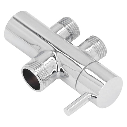 G3/4 to G1/2 Shower Arm Diverter Leakproof Tee Connector Brass Shower Diverter Valve for Bathroom V1294-YM0523-3112220004011
