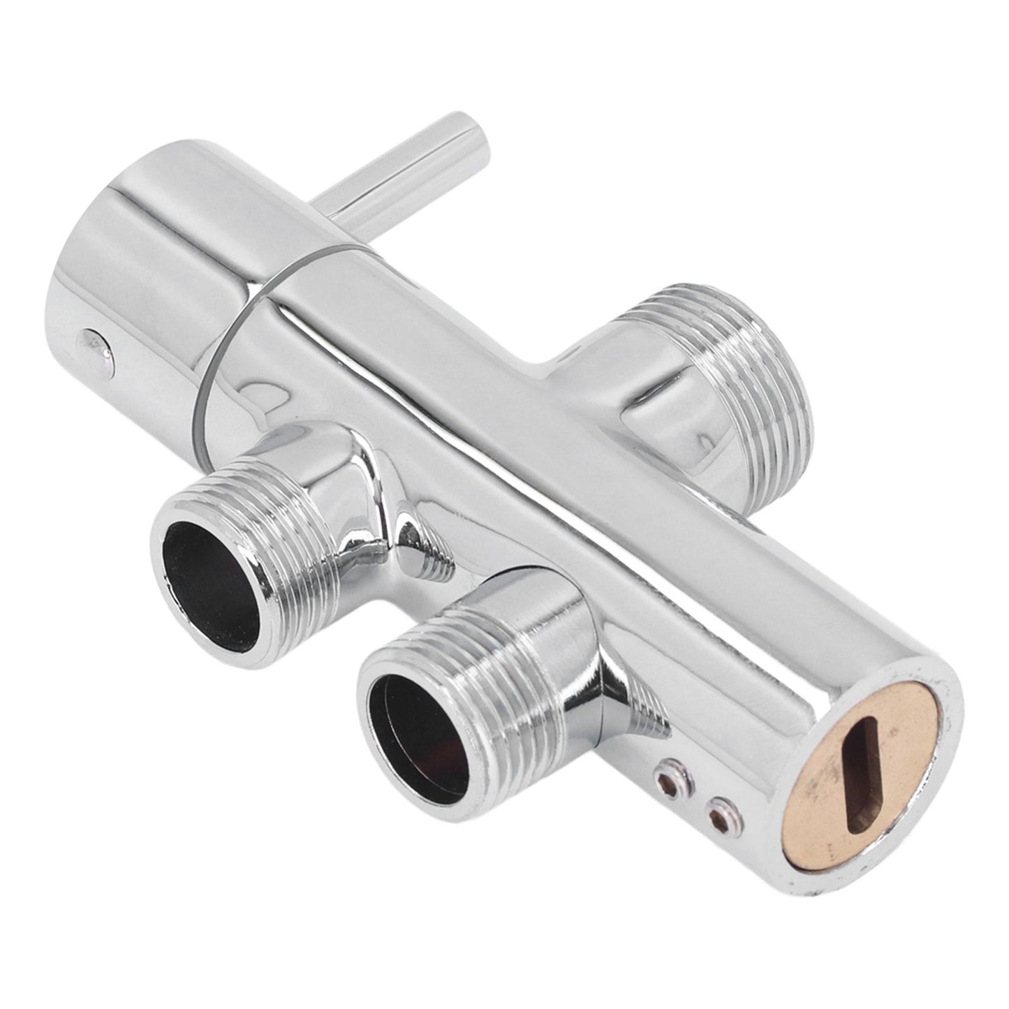 G3/4 to G1/2 Shower Arm Diverter Leakproof Tee Connector Brass Shower Diverter Valve for Bathroom V1294-YM0523-3112220004011