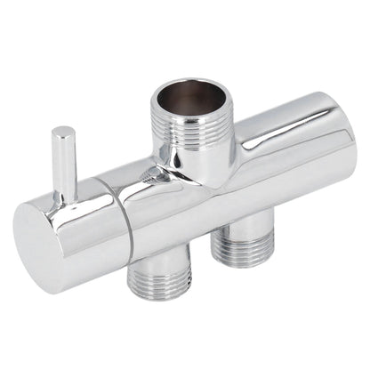 G3/4 to G1/2 Shower Arm Diverter Leakproof Tee Connector Brass Shower Diverter Valve for Bathroom V1294-YM0523-3112220004011