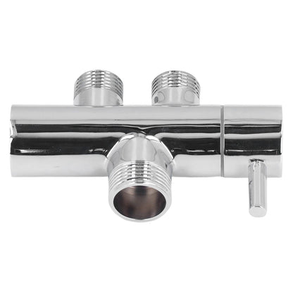 G3/4 to G1/2 Shower Arm Diverter Leakproof Tee Connector Brass Shower Diverter Valve for Bathroom V1294-YM0523-3112220004011