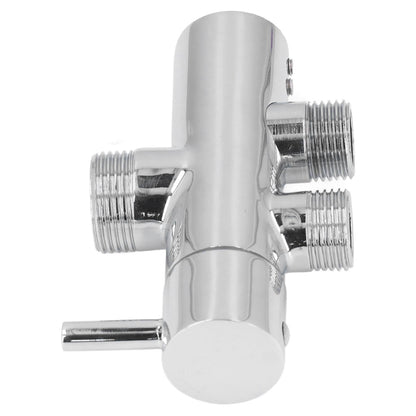 G3/4 to G1/2 Shower Arm Diverter Leakproof Tee Connector Brass Shower Diverter Valve for Bathroom V1294-YM0523-3112220004011