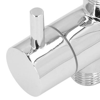 G3/4 to G1/2 Shower Arm Diverter Leakproof Tee Connector Brass Shower Diverter Valve for Bathroom V1294-YM0523-3112220004011