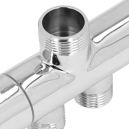 G3/4 to G1/2 Shower Arm Diverter Leakproof Tee Connector Brass Shower Diverter Valve for Bathroom V1294-YM0523-3112220004011