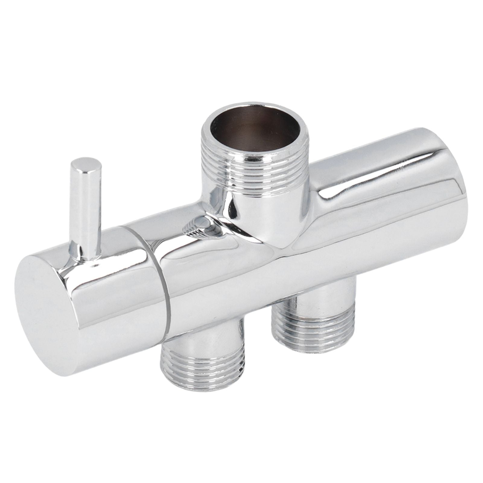 G3/4 to G1/2 Shower Arm Diverter Leakproof Tee Connector Brass Shower Diverter Valve for Bathroom V1294-YM0523-3112220004011