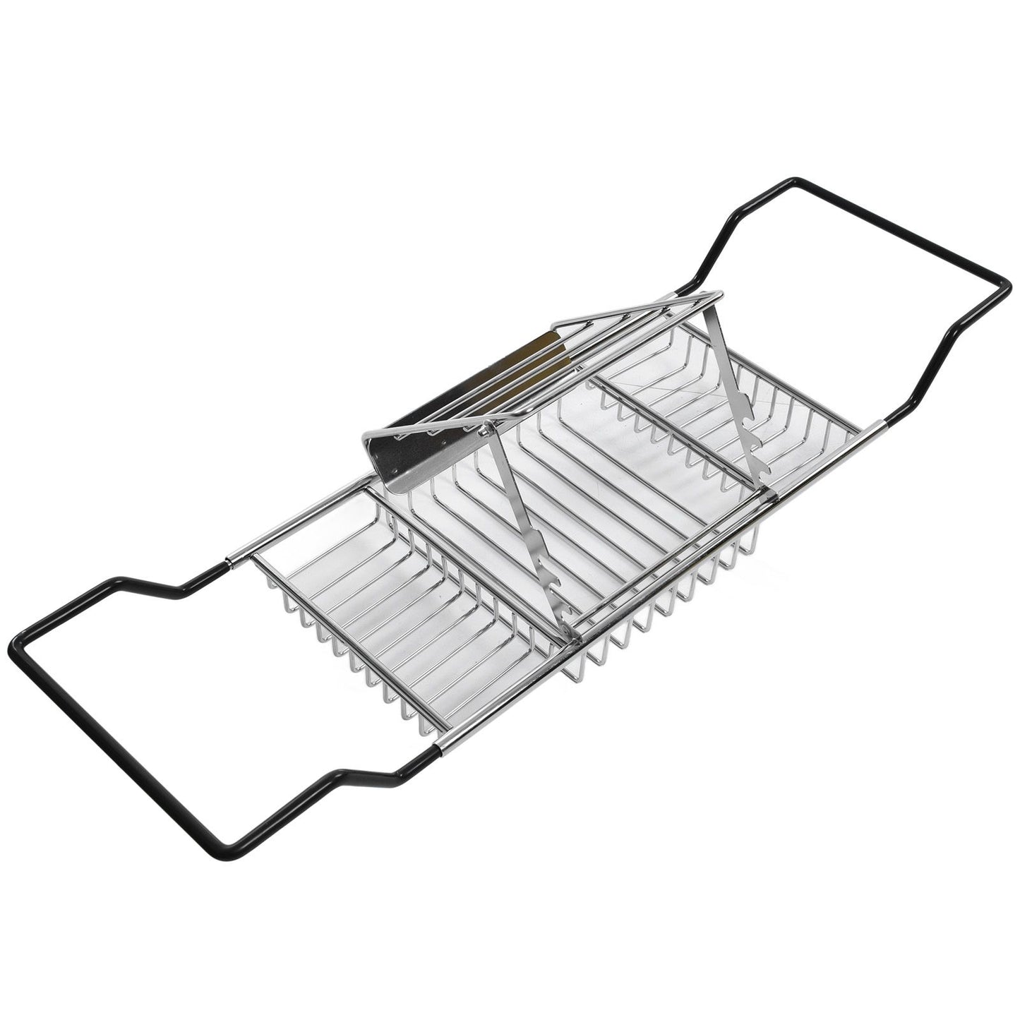 Metal Bathtub Rack Retractable Adjustable Removable Stand Bathroom Caddy Tray Rack for Hotels Bathrooms V1294-YM0523-3112220004511