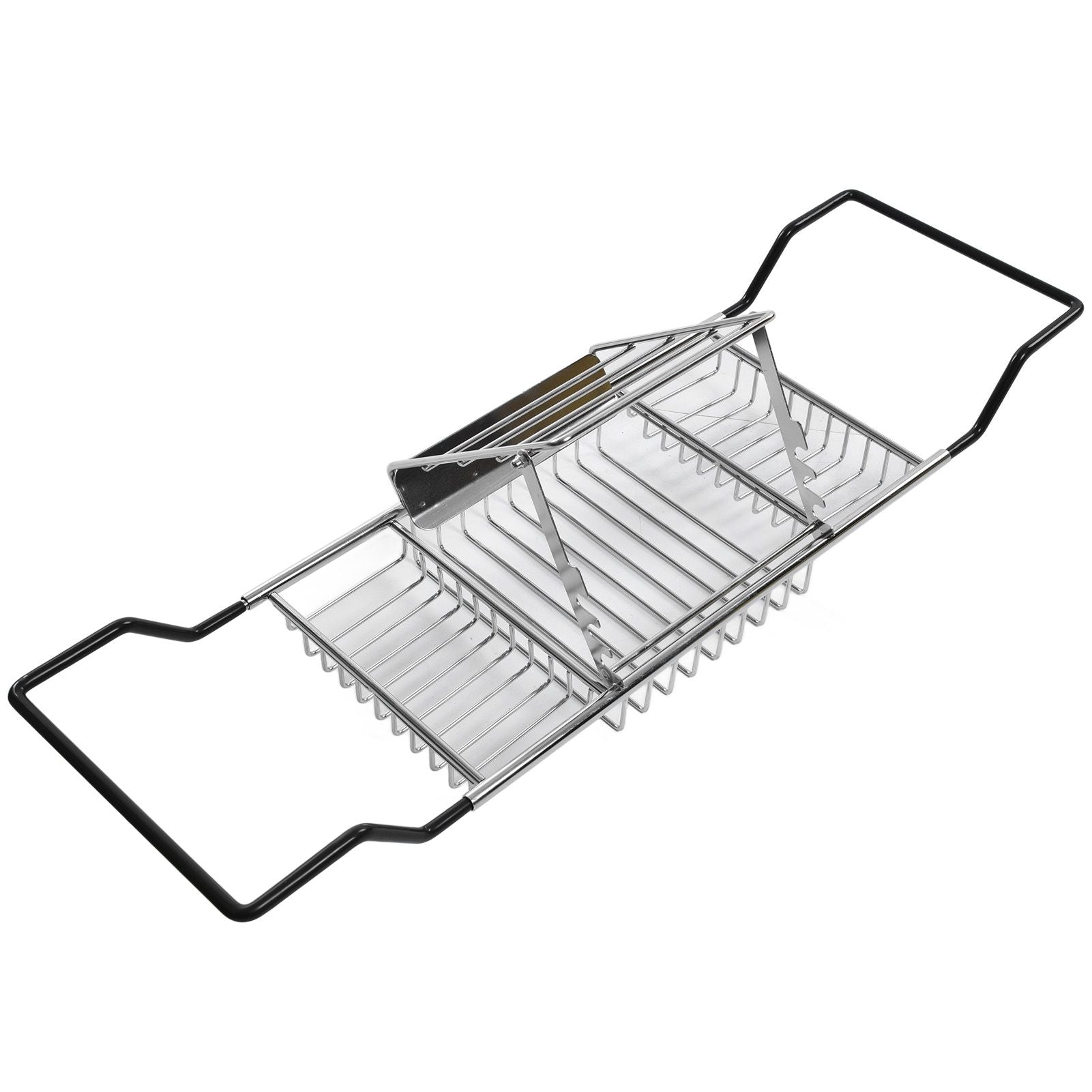 Metal Bathtub Rack Retractable Adjustable Removable Stand Bathroom Caddy Tray Rack for Hotels Bathrooms V1294-YM0523-3112220004511