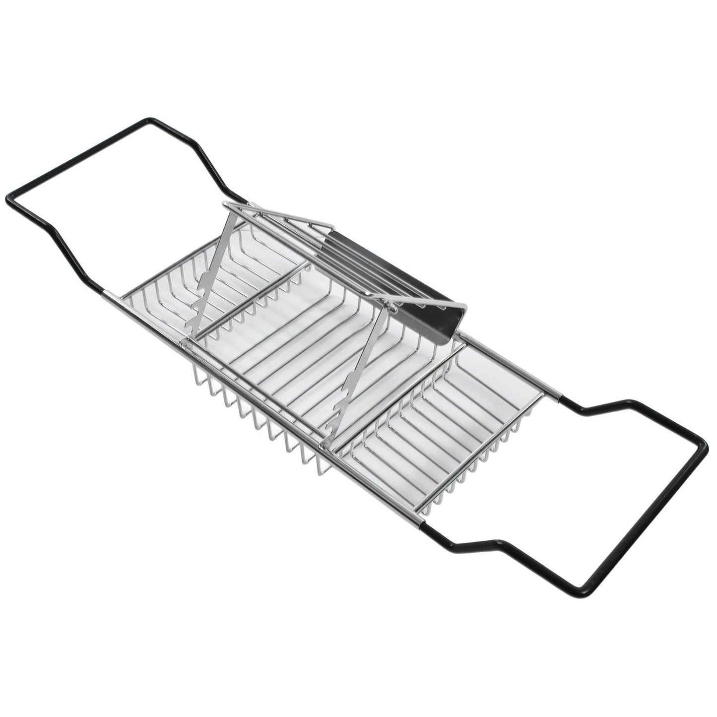 Metal Bathtub Rack Retractable Adjustable Removable Stand Bathroom Caddy Tray Rack for Hotels Bathrooms V1294-YM0523-3112220004511