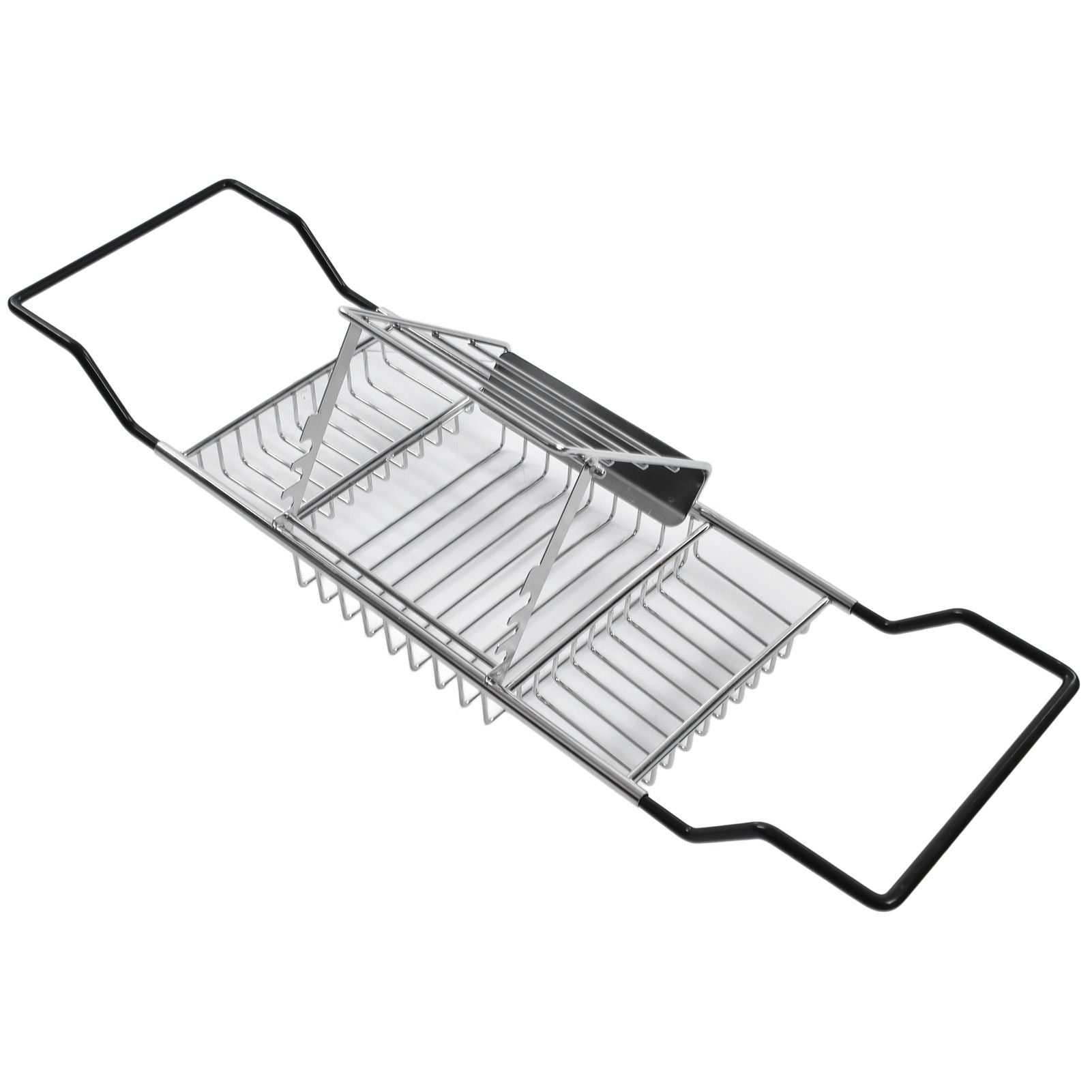 Metal Bathtub Rack Retractable Adjustable Removable Stand Bathroom Caddy Tray Rack for Hotels Bathrooms V1294-YM0523-3112220004511