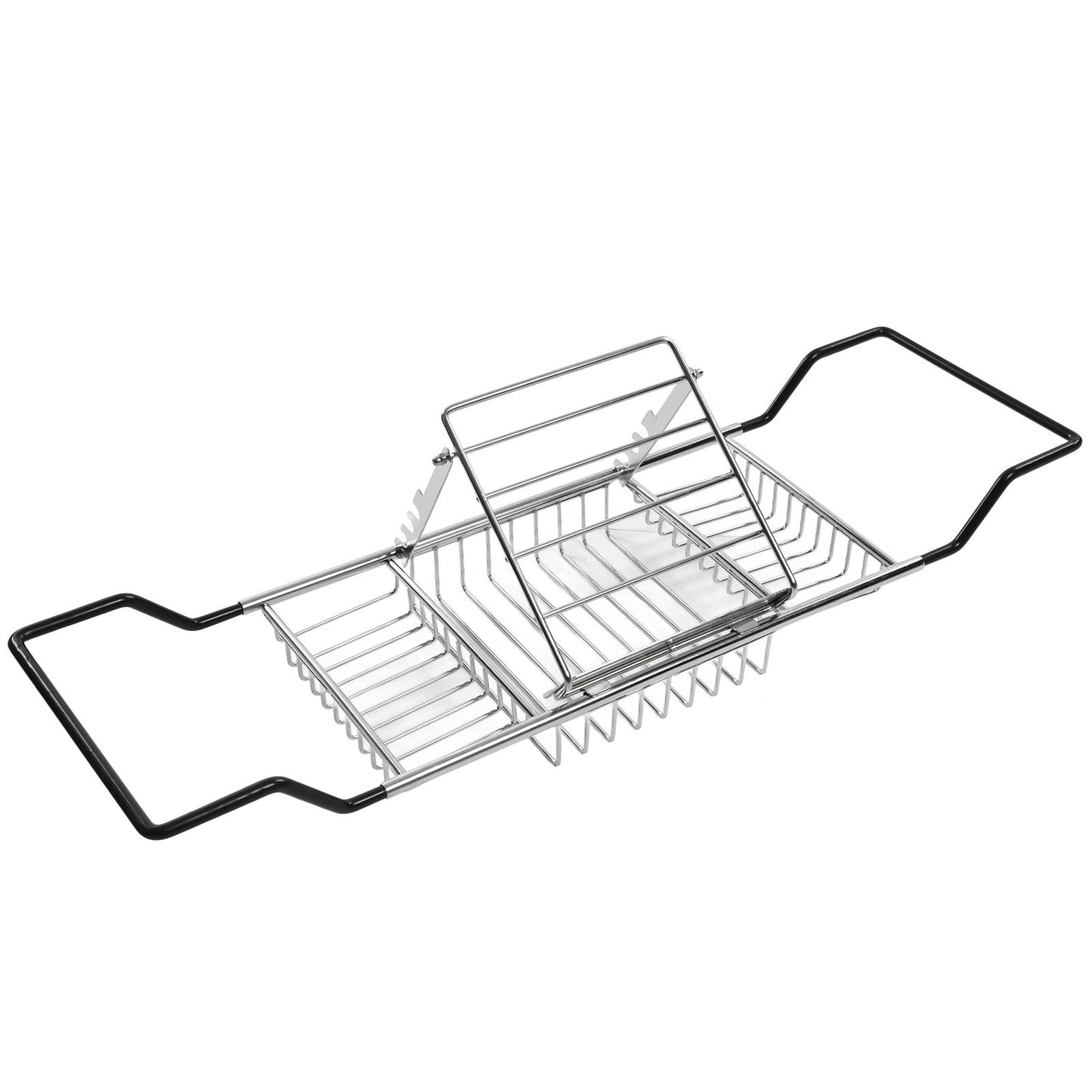 Metal Bathtub Rack Retractable Adjustable Removable Stand Bathroom Caddy Tray Rack for Hotels Bathrooms V1294-YM0523-3112220004511