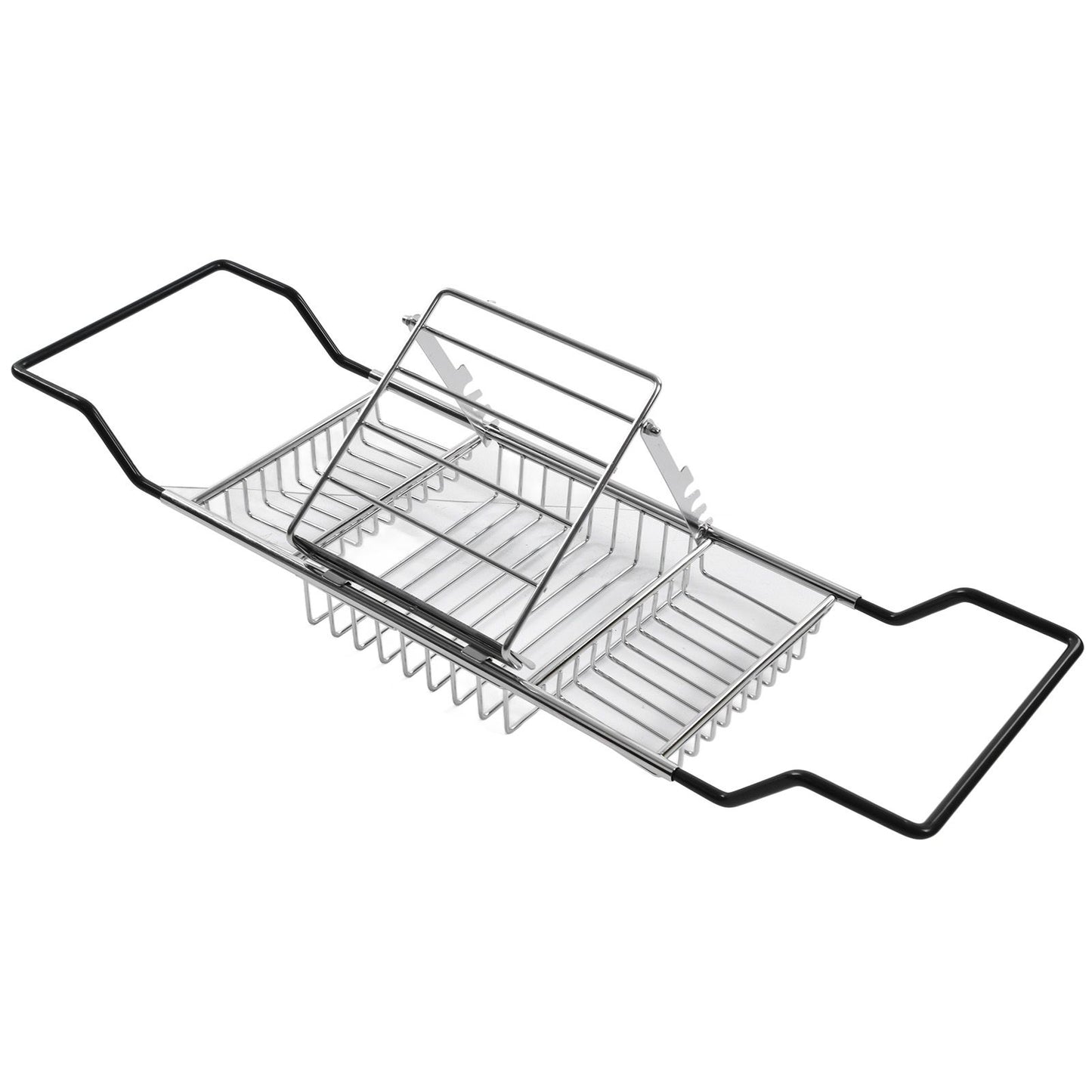 Metal Bathtub Rack Retractable Adjustable Removable Stand Bathroom Caddy Tray Rack for Hotels Bathrooms V1294-YM0523-3112220004511