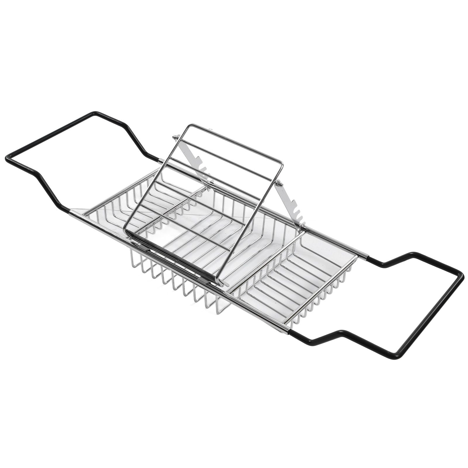 Metal Bathtub Rack Retractable Adjustable Removable Stand Bathroom Caddy Tray Rack for Hotels Bathrooms V1294-YM0523-3112220004511