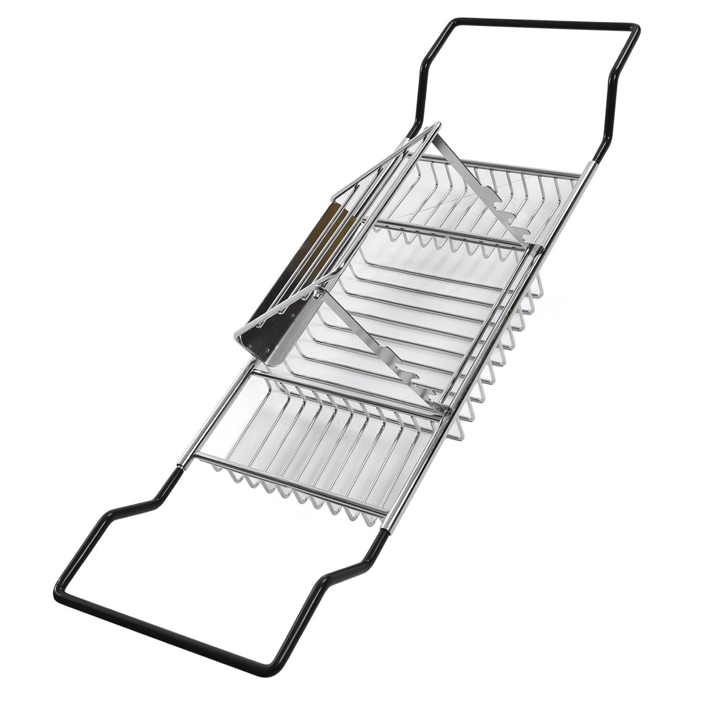 Metal Bathtub Rack Retractable Adjustable Removable Stand Bathroom Caddy Tray Rack for Hotels Bathrooms V1294-YM0523-3112220004511