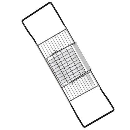 Metal Bathtub Rack Retractable Adjustable Removable Stand Bathroom Caddy Tray Rack for Hotels Bathrooms V1294-YM0523-3112220004511