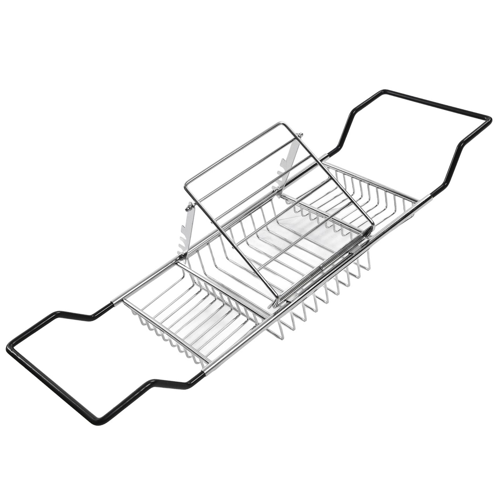 Metal Bathtub Rack Retractable Adjustable Removable Stand Bathroom Caddy Tray Rack for Hotels Bathrooms V1294-YM0523-3112220004511